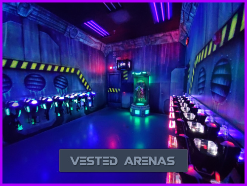 indoor laser tag arena by ARENA-X