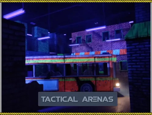 tactical arena for indoor indoor laser tag