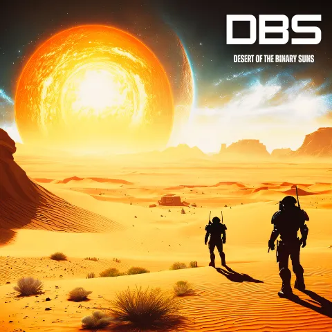 Desert of the binary suns, laser tag game