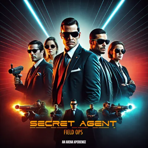 Secret agent - field operations, new arena game for laser tag